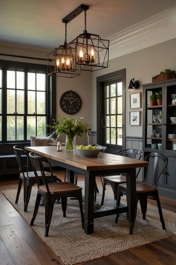 industrial farmhouse chandelier