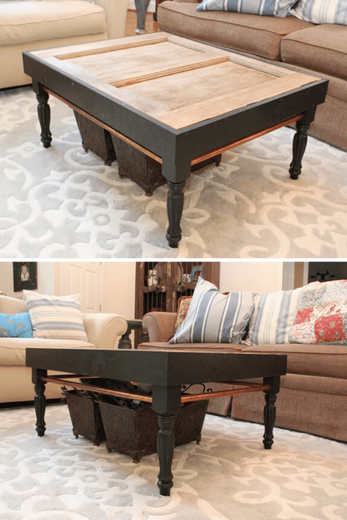coffee table from old door