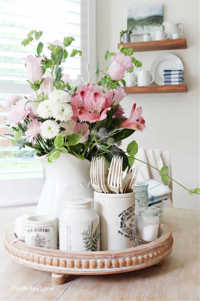 Repurpose decor items.