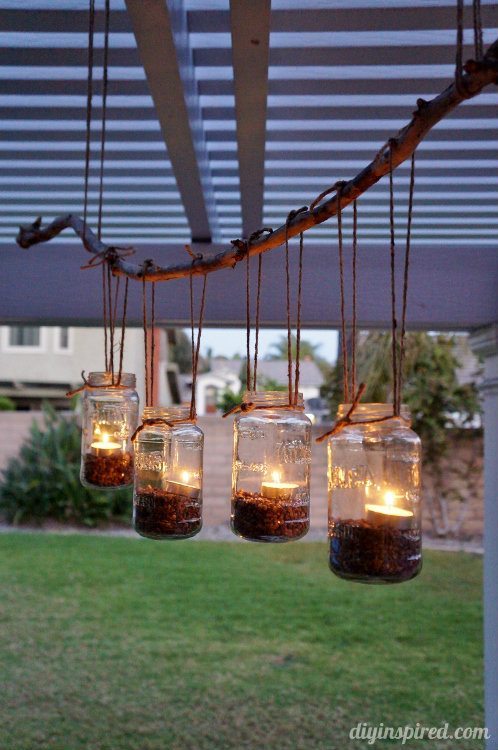 mason jar lighting
