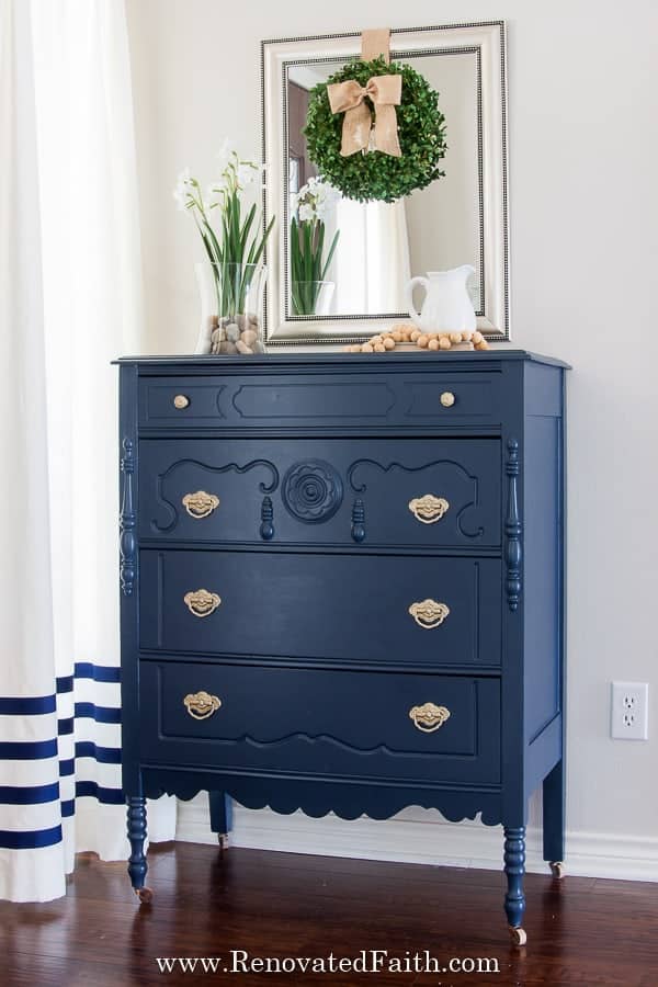 Repaint old furniture.