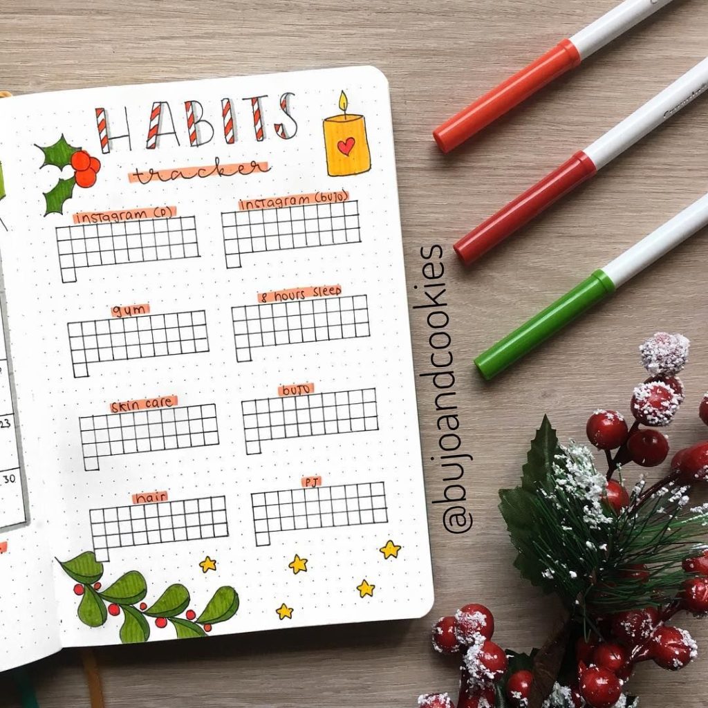mistletoe habit tracker
