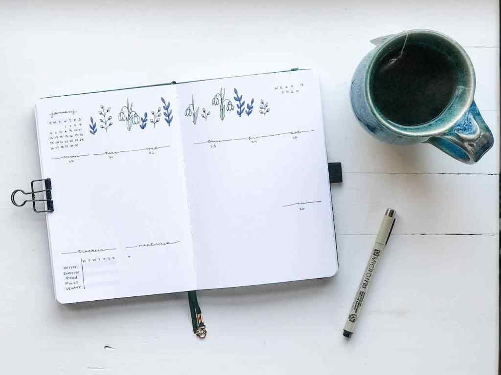 snowdrop weekly spread