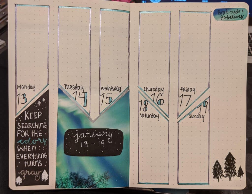 northern lights theme