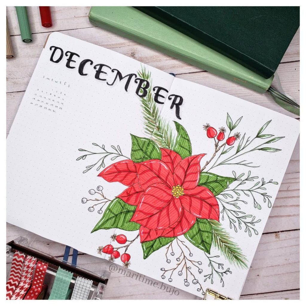 poinsettia cover page