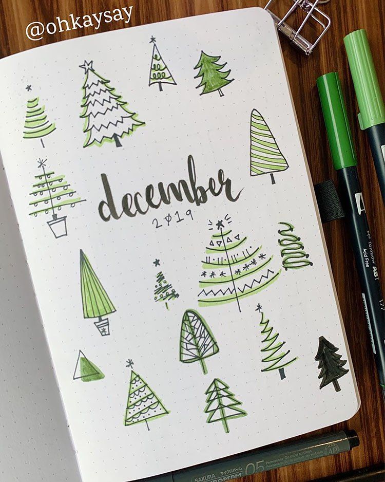 christmas tree theme
