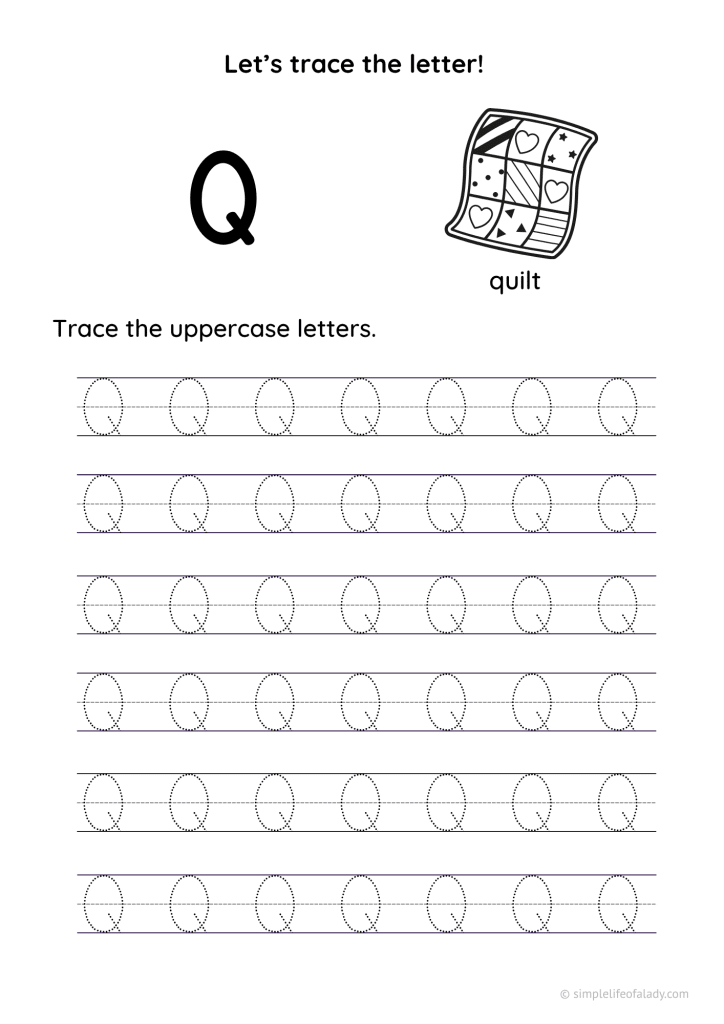 uppercase Q