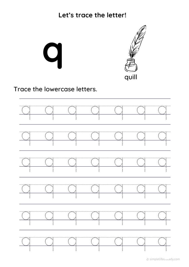 lowercase Q