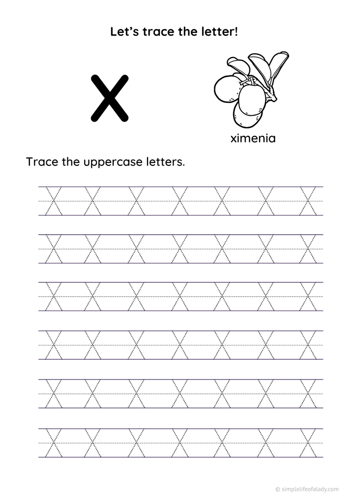 uppercase x