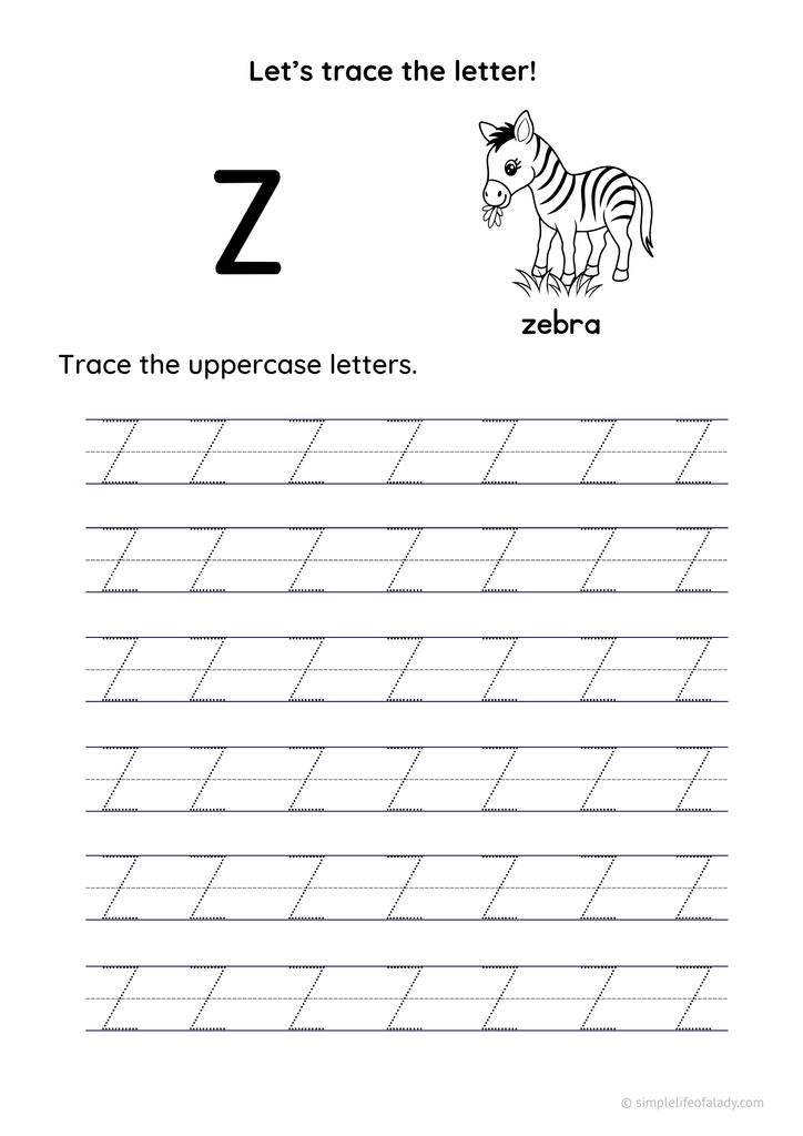 uppercase Z